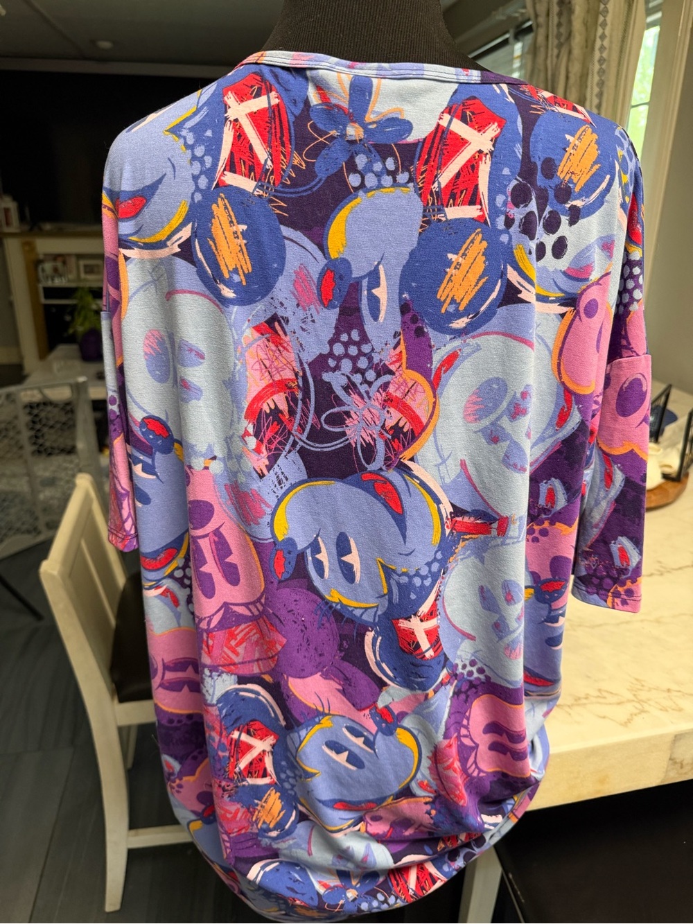 LuLaRoe Irma Disney Mickey Mouse top! - Picture 5 of 5